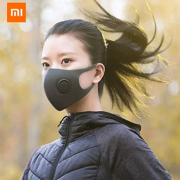 Xiaomi Smartmi Filter za Masko Blok 96% PM 2.5 Ventilacijski Ventil Dolgo-trajno TPU Materiala Anti-haze Masko 24 Urah Dostava