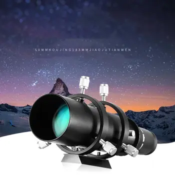 50mm Vodnik Obsega Finderscope za Astronomski Teleskop 183mm 1.25 v goriščna razdalja Razmerje Guidescope z Dvojno Poševno Focuser