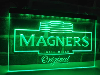 LE148 - Magners Irski Jabolčnik Pivo Bar Pub LED Neon Luči Prijavite doma dekor obrti