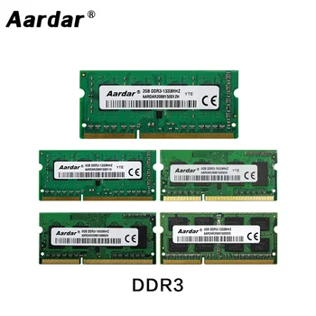 RAM 4GB DDR3 2GB 1333 1600Mhz 4GB, 8GB Pomnilnika Ram 1600 1333 Za Prenosnik