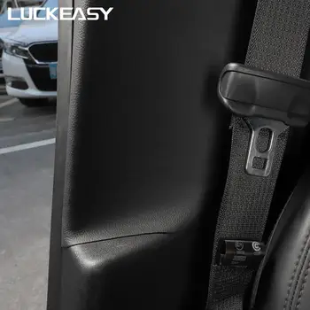 LUCKEASY za Tesla Model 3 2018-2021 Nevidna vrata Avtomobila Anti Kick Pad Zaščito Strani Rob Film Zaščitnik Nalepke