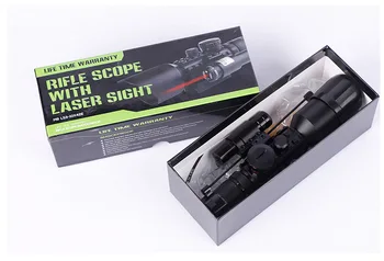M9 10X Taktično Optičnih Rdečo, Zeleno Osvetljen Riflescope Holografski Reflex 4 Reticle Rdeča Zelena Pika Combo Lov Področje uporabe