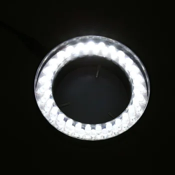 56 LED Nastavljiva Obroč Svetlobe luč za ostrenje Lučka Za STEREO ZOOM Mikroskop NAM Plug EU Plug