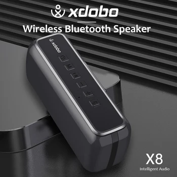 XDOBO X8 60 W Prenosni Brezžični Bluetooth Zvočniki TWS Bas z Subwoofer IPX5 Vodotesno Povezavo na daljavo 80 15H Igra čas