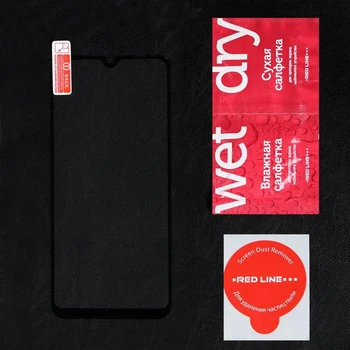 Rdeča Črta Zaščitno Steklo za Xiaomi Mi A3, cel Zaslon, Full Lepilo, Črni 5261080