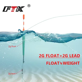 FTK 5Pcs/Veliko Dolžina 17.5 cm-21,5 cm Barguzinsky Jelka Plovec Float 2G 3G 4G 5G Mix Barve Ribolov Float Za Krapa Ribolova