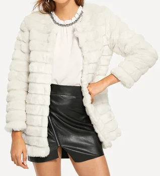 2019 Nove Zimske Ženske Roza Coat Plus Velikost 5xl Moda Priložnostne Nepakirana Trdna Polno Sleeve Hooded Plišastih Plašč Ženske Veliko Outwear Parka
