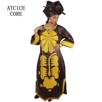 Afriške bazin riche vezenje design obleko dolgo obleko LA045
