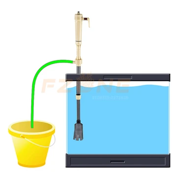 Električni Akvarij Gramoz Čistilec Vode Filter za Pranje Vzmet Vakuumska Črpalka Voda za Ribe Tank Akvarij Čistilo Pripomočki
