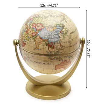 Letnik angleška Izdaja Svetu Zemljevidu Sveta Dekoracijo Zemlji Globusi z Znanja Geografije v Učilnici v Domači Pisarni Dekoracijo