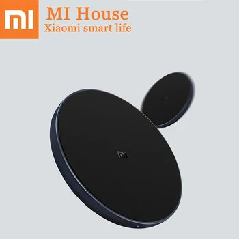 Original Xiaomi Brezžični Polnilnik Qi Smart Hitro Polnjenje Tip-C Hiter Polnilec za En MIX 2S iPhone Sumsung Polnjenje glavo adapter