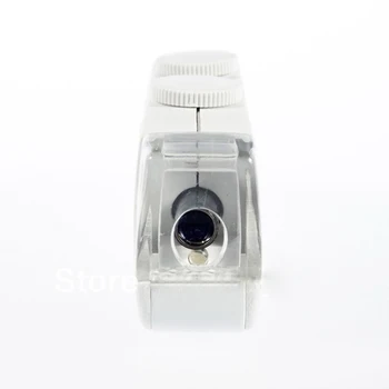 160-200X Prilagoditev Handhed Prenosni LED Mikroskopom LED Osvetljeno Žep Mikroskopom Lupo--M25