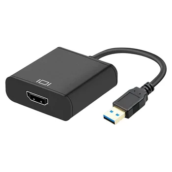 USB 3.0 na Adapter HDMI 1080P Full HD Zunanjih Video Kartice Multi Monitor Audio Video Pretvornik Kabel za Windows 7/8/10 Laptop/PC
