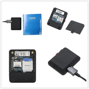 1Pc Mini X009 GSM SIM Kartica Audio Video Snemanje Uho Bug Monitor DV Kamere