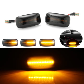 2pcs/par Dynamic LED Vključite Signal Strani Marker Svetlobe Zaporedno Blinker Lučka Za Nissan Almera N15 95-00 Maxima 95-00