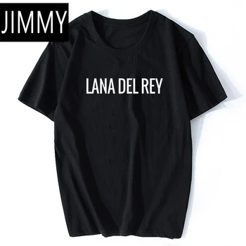 Lana Del Rey Tiskanja Moških Črko T Shirt Priložnostne Smešno Majico za Človeka, Črna Whtie Vrh Tee Smešno Hipster Smešno Glasba Tee Majica