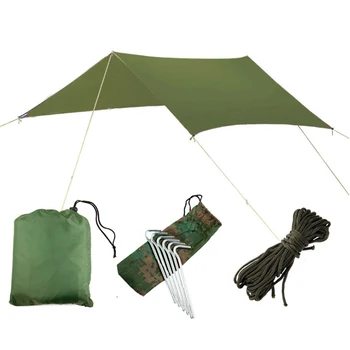 3mx3m Plaža, sonce tarp zavetje šotor odtenek nepremočljiva UV vrt in nadstrešek prostem kampiranje viseči mreži, dež zaslon suncobran pokrov