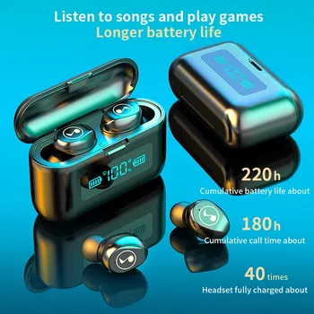 Cuffie bluetooth brezžične slušalke Bluetooth slušalke Pro Fone brezžična čepkov Za xiaomi huawei redmi Telefon