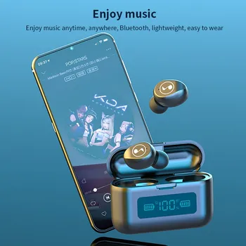 Cuffie bluetooth brezžične slušalke Bluetooth slušalke Pro Fone brezžična čepkov Za xiaomi huawei redmi Telefon