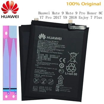 Hua Wei HB396689ECW Originalne Nadomestne Baterije Telefona Za Huawei Mate 9 Mate9 Polnilna Litij-ionska baterija 4000 mah