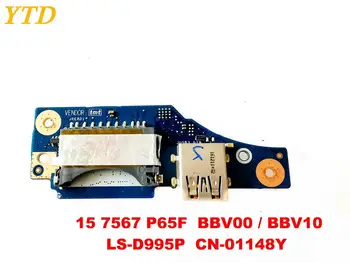 Original za Dell Inspiron 15 7567 P65F USB odbor SD odbor BBV00 BBV10 LS-D995P CN-01148Y preizkušen dobro brezplačna dostava