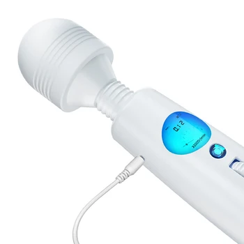 Veliko Čarobno Palico, Vibratorji za ženske, USB Charge Big AV Palico Ženski G Spot Massager Klitoris Stimulator za Odrasle Sex Igrače za Ženske