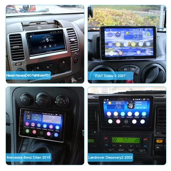 7 Palčni Automotivo Bluetooth Večpredstavnostna 1 Din Android 10 Avtomobilski Stereo Radio Vodja Enote GPS, Brezžična Carplay 4G Volan DVR