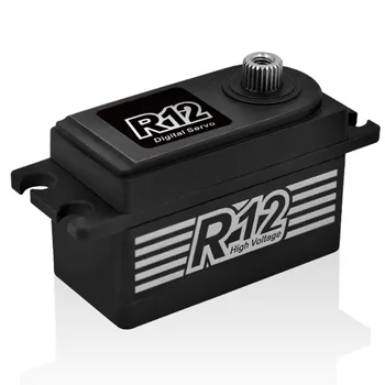 Moč HD R12 12 KG, Visok Navor Brushless Kovinski Gear Servo 6.0-8.4 V za Rc 1/10 Električni Avtomobil