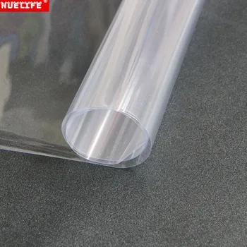 60/90 cm Anti-lepilo statične celofan brezbarvna prozorno pvc namizje olje-dokazilo nepremočljiva kuhinja zgosti steklo film