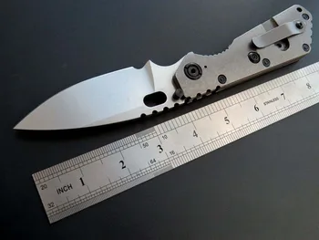 Eafengrow EF225 D2 Rezilo Titana Ročaj Zložljiv nož za Preživetje Taborjenje orodje Lov Žepni Nož taktično eos prostem orodje