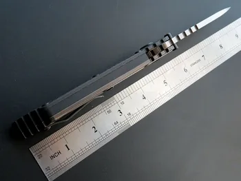 Eafengrow EF225 D2 Rezilo Titana Ročaj Zložljiv nož za Preživetje Taborjenje orodje Lov Žepni Nož taktično eos prostem orodje