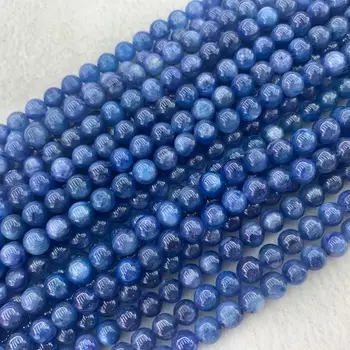 6 mm 8 mm 10 mm svetlo modra kianit kamen, naravni biseri gemstone kroglice DIY svoboden kroglice za nakit, izdelava sklop 15