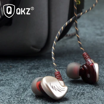 Slušalke Prvotne QKZ CK7 Slušalke za V uho Z nadzorom Zvočnik Žično 3,5 mm slušalke Z Mikrofonom 1,2 m V-uho Športne Slušalke