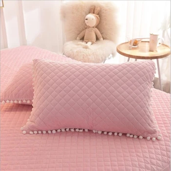 Pink princess veter Kristalno žamet posteljnina določa super toplo Mink rjuhe kritje bedclothes posteljo krilo 3/4pcs