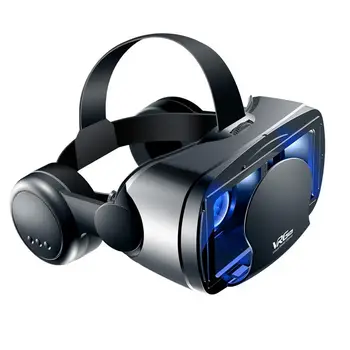 VR Očala 3D Kino VR Očala Avdio-vizualno Različico Big Integrirano Slušalke, Mobilni Telefon, Namenjen Za IOS Android Univerzalni