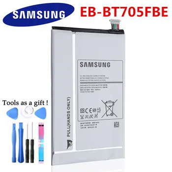 SAMSUNG Tablični Baterija EB-BT705FBE Za Samsung Galaxy Tab S 8.4 T700 T705 Zamenjava Baterije 4900mAh
