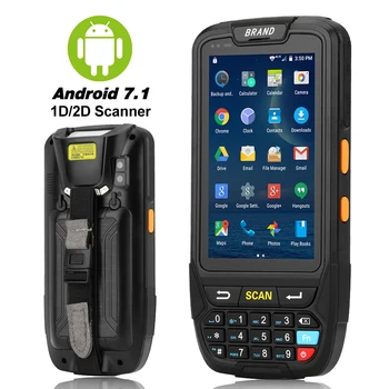 Android 7.0 PDA POS Ročni terminal Podporo GPS GPRS, Wifi, Bluetooth, 4G Mobilne 1D 2D QR Bralnik Črtnih kod Za Tablični Računalnik za Kamero