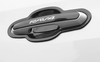 Vrata Ročaj Za Toyota Rav4 RAV 4 XA50 2019 2020 Dekorativni Dodatki Original Avto Slog Ročaj Trim Styling 4pcs