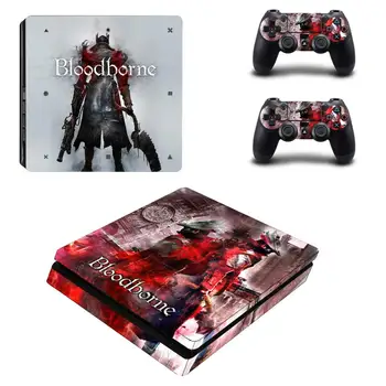Bloodborne PS4 Slim Nalepke Play station 4 Kože Nalepke, Nalepke Za PlayStation 4 PS4 Slim Konzole in Krmilnik Kože Vinil