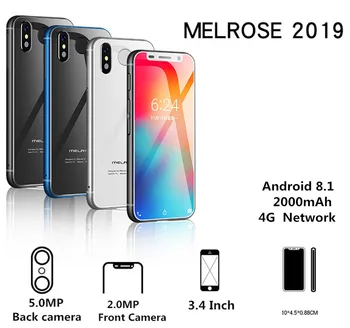 Melrose 2019 4G Lte Najmanjši Telefon Android 3.4