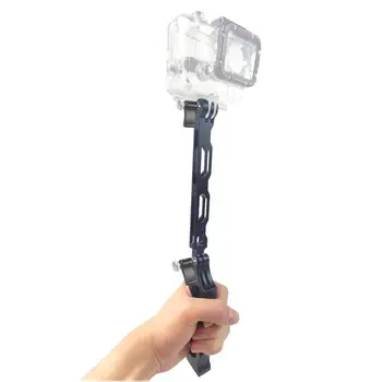 BGNING Aluminija Podaljšanje Roka Pole Gori Čelada Taktični Prijem Selfie Palico Nastavek Zaščitna Primeru Kolo Posnetek za Gopro 8 digitalni Fotoaparat