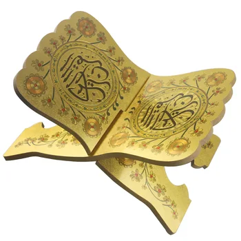 Lesene Eid Mubarak Knjižni Polici Pismo Knjiga Stojalo Držalo Ramadana Okraski Doma Mizo Dekoracijo