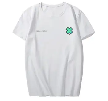 Kpop txt JUTRI X SKUPAJ risanka logotip, tiskanje t shirt za poletje modna unisex o vratu t-shirt kratek rokav