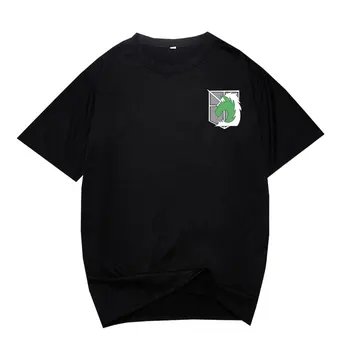 2021 Smešno Priljubljena Moški T-shirt Šport Priložnostne Vrhovi Napad Na Titan Natisnjen Logotip Tee Vrhovi Študent Vse-tekmo, Nositi Szie XS-4XL