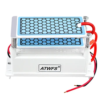 ATWFS Zraka Čistilec 220V 10 g/5 g Ozon Generator Prenosni Dvojni Integrirano Dolgo Življenje Keramično Ploščo Ozonator Zrak Čistejši Ozonizer