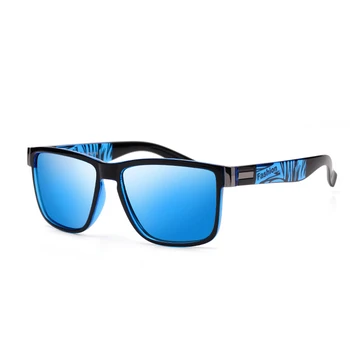 Blagovno znamko Design Classic Polarizirana sončna Očala črna Svetlo Moški Ženske Vožnje Kvadratni Okvir sončna Očala Moški UV400 Gafas De Sol 2020