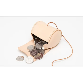 DONYAMY 1 Nastavite DIY usnje obrti Mini torba Majhen kovanec torbici šivanje vzorec akril predlogo