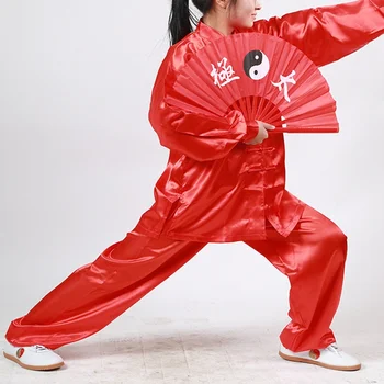 Prodaja-Prodaja Kung Fu Enotno Moški Ženske Wushu Oblačila Borilne Veščine Tai Chi Oblačila Kung Fu Obleke Taijiquan Uspešnosti Fazi Obrabe