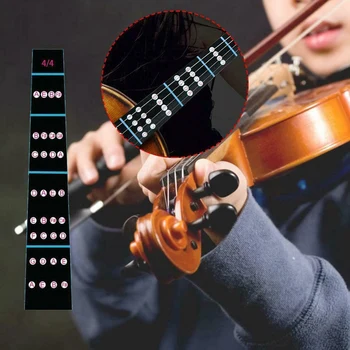 10 Pack Violino Opombe Nalepke Fingerboard Oznake za Violino 1/4 Praksi Začetnike