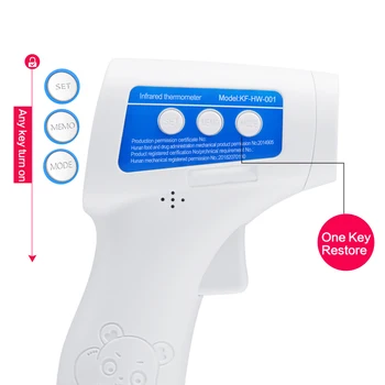 Cofoe Samodejno krvni tlak monitor nadlaket Impulzni Merilnik, Merilnik Digitalni Čelo Termometer, ki Niso Stik Infrardeči Termometer